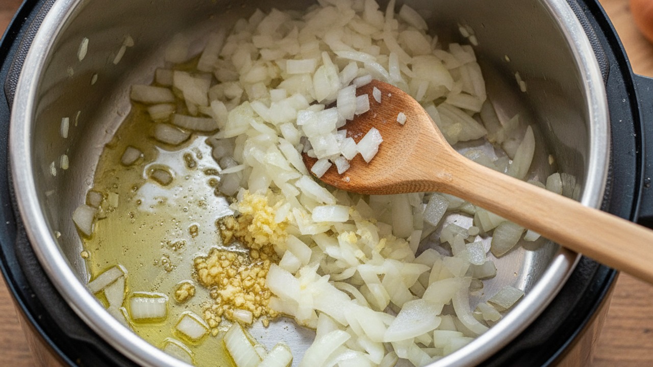 Sauté aromatics