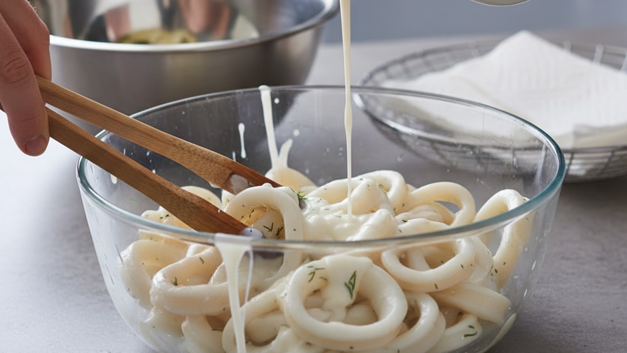 Tenderize in buttermilk