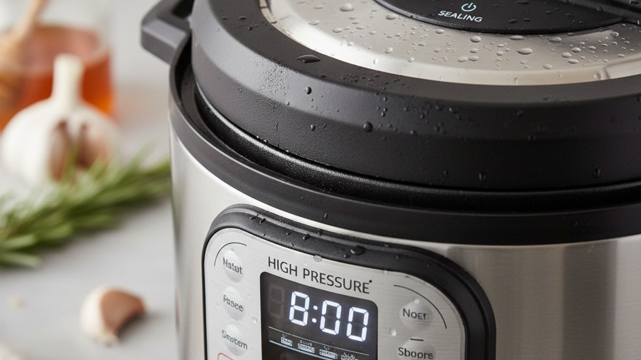 Pressure cook the chicken