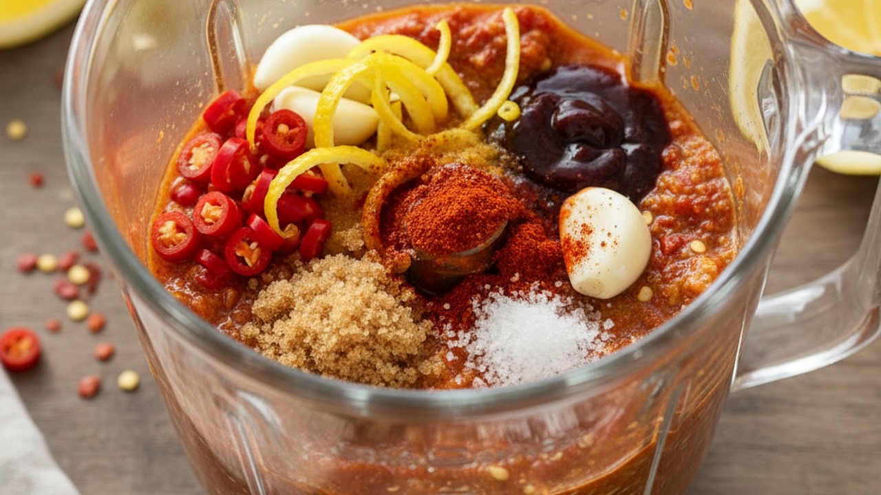 Make the peri‑peri citrus marinade