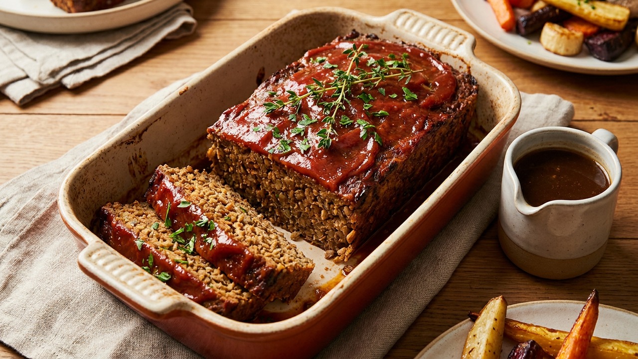 Vegan Lentil Loaf