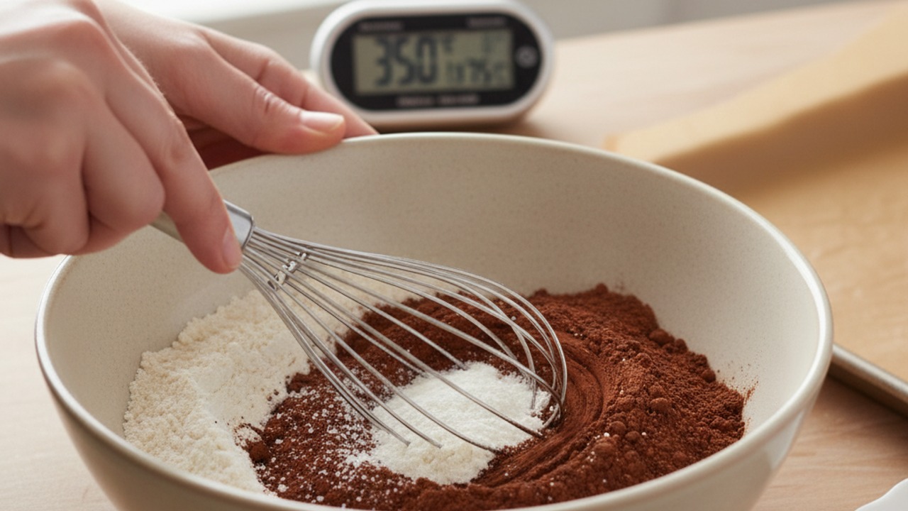 Prep and whisk dry ingredients