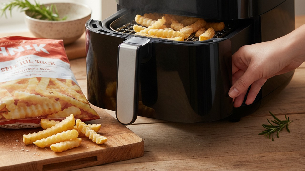 Preheat the air fryer