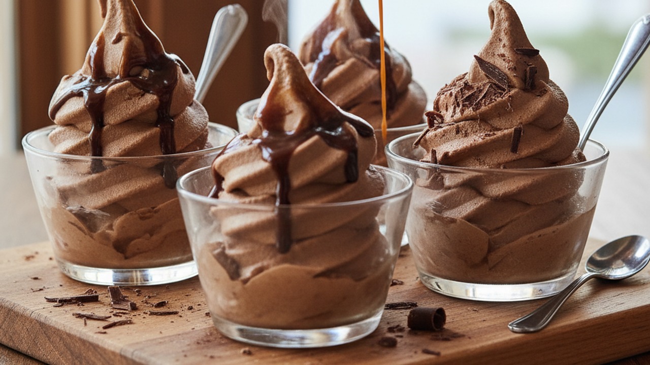 Assemble and serve affogato-style