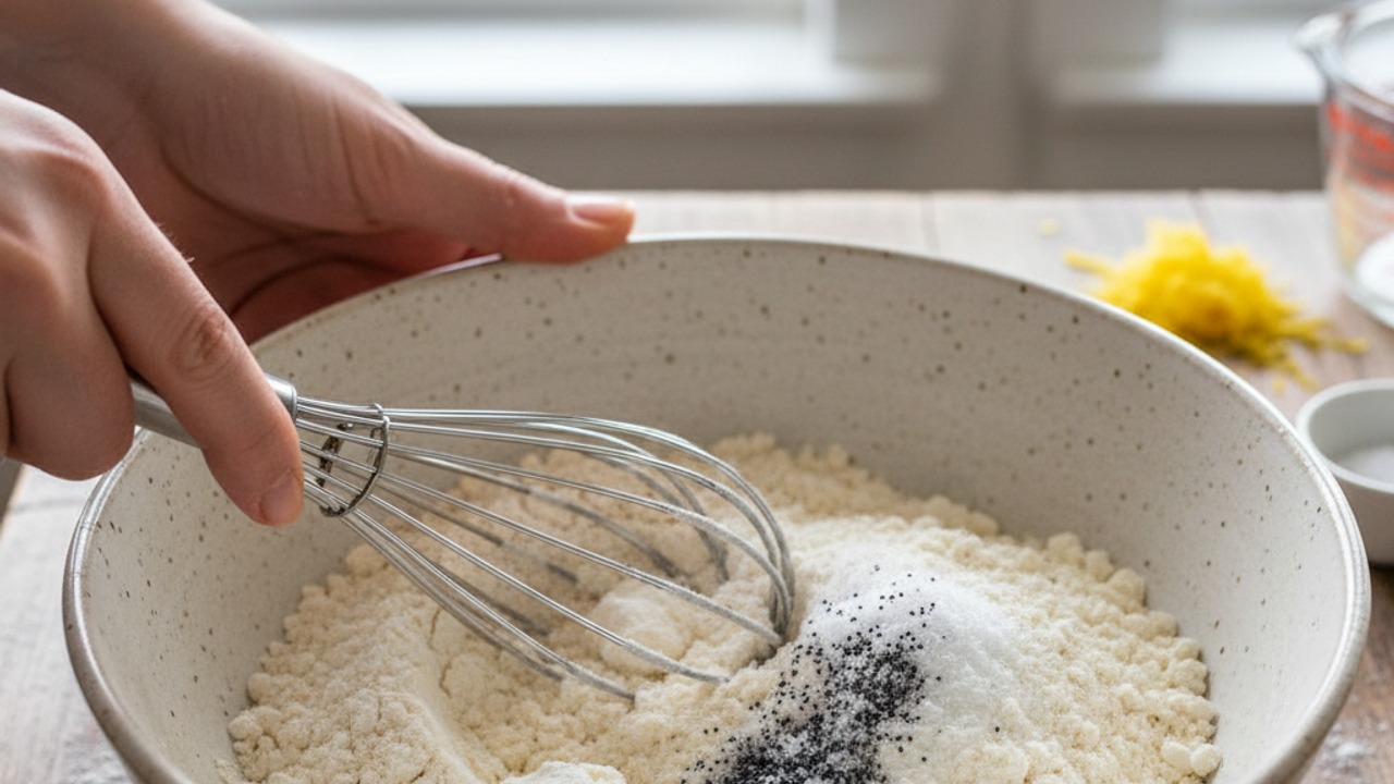 Whisk dry ingredients