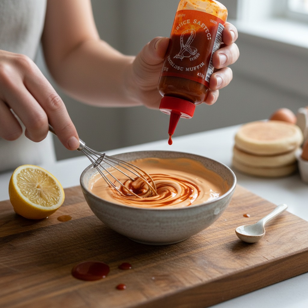 Make the spicy mayo