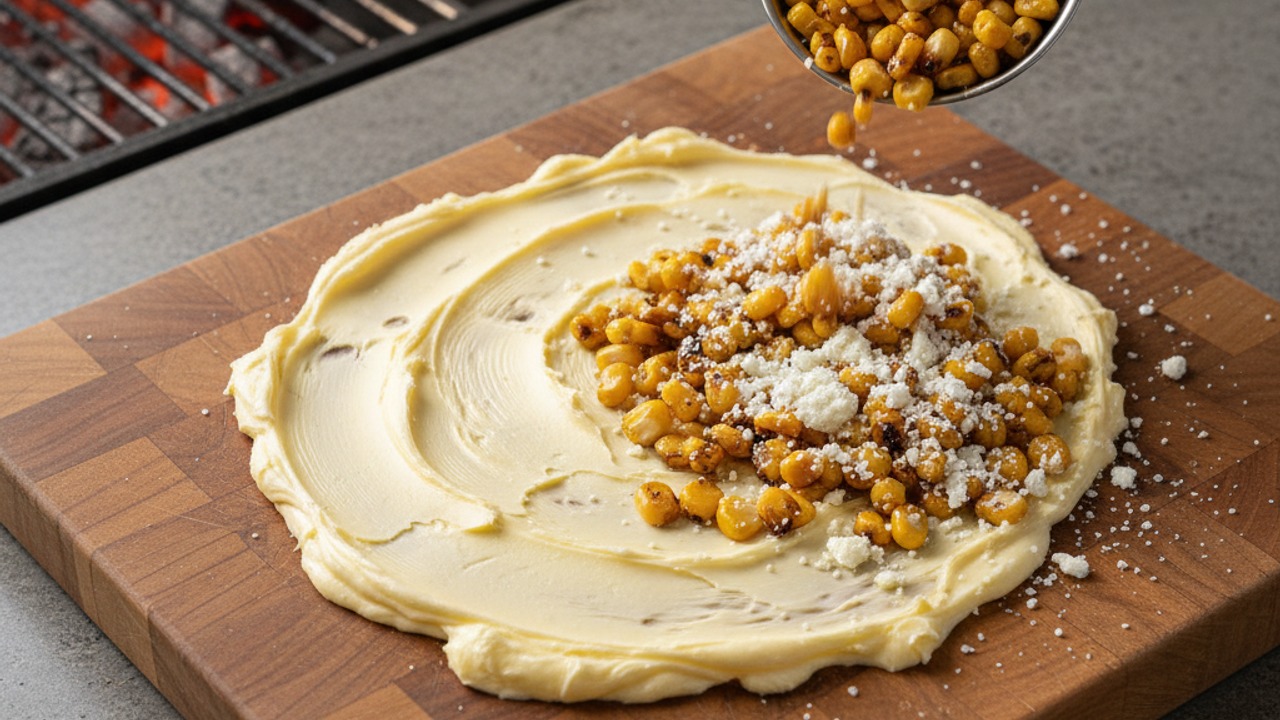 Arrange the butter board