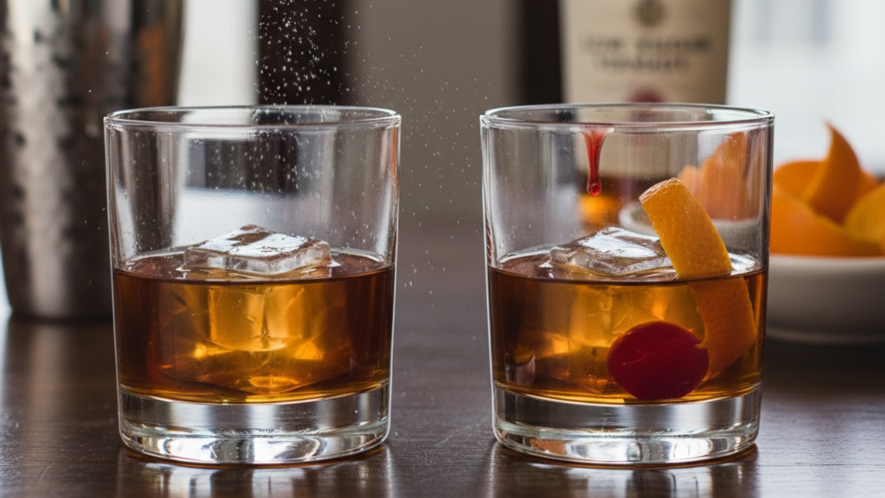 Garnish and finish