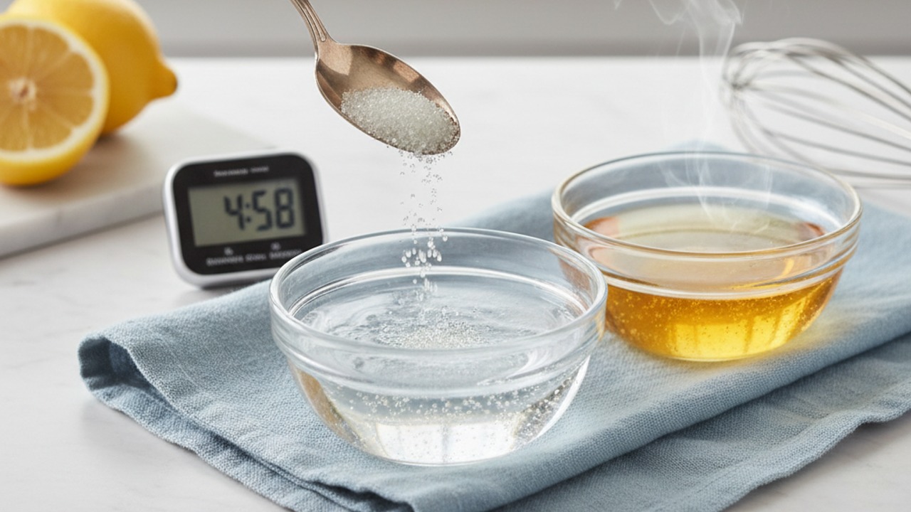 Bloom and dissolve the gelatin