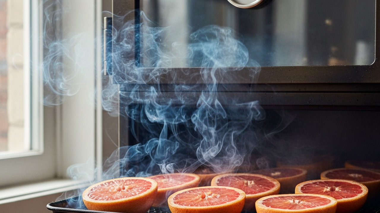 Smoke the grapefruits