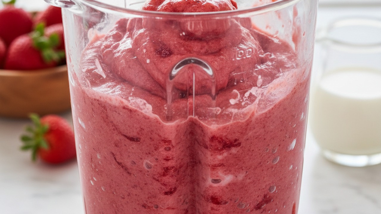 Make the red (strawberry) layer