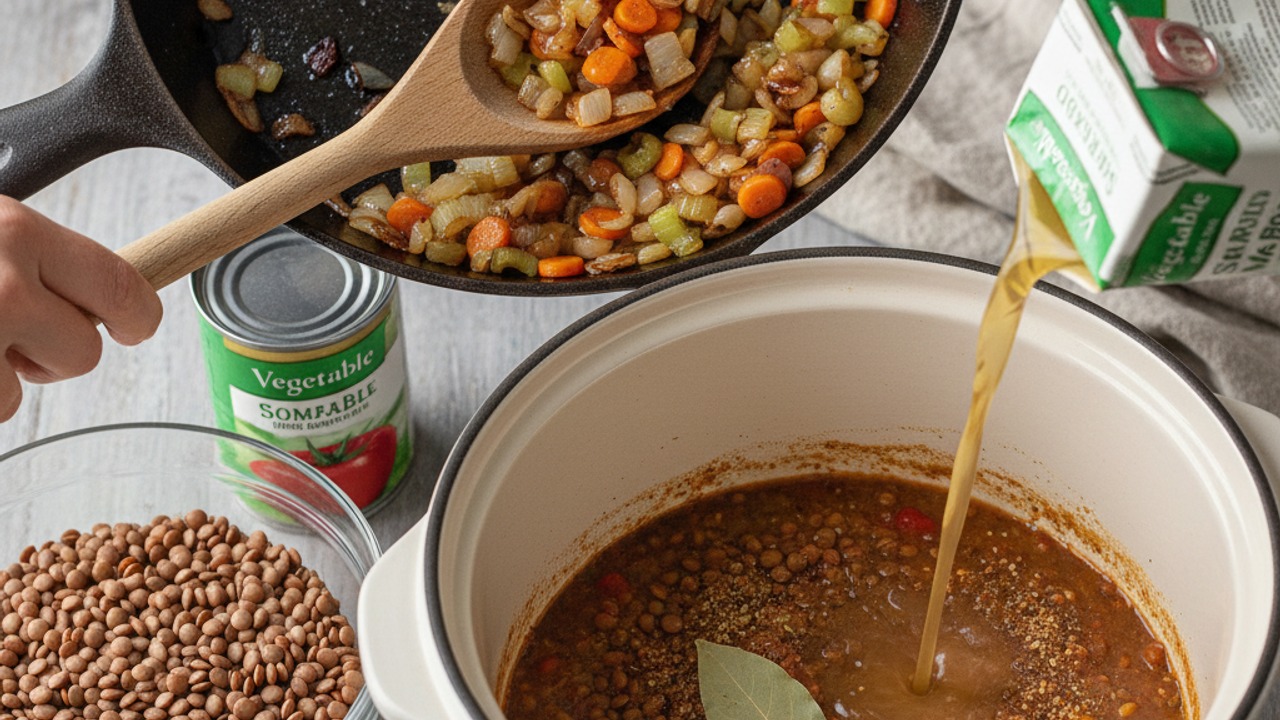 Combine in the slow cooker
