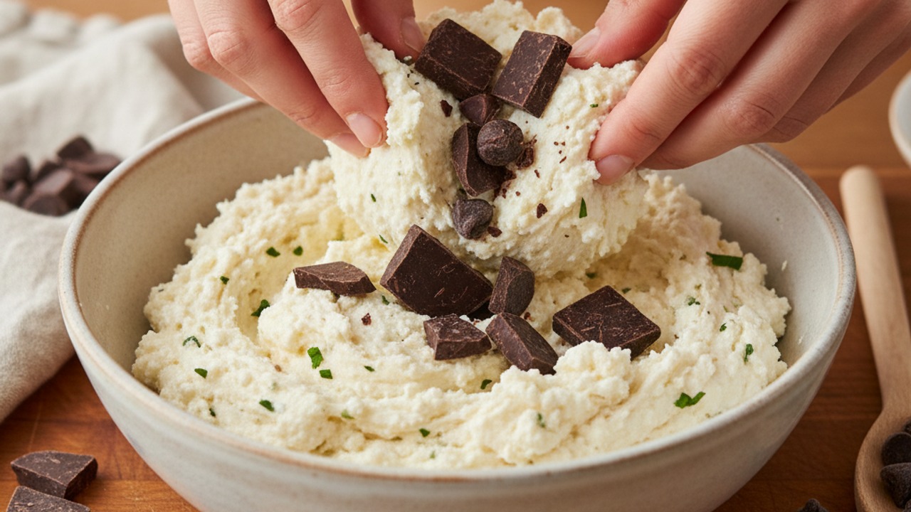 Stir in chocolate chips
