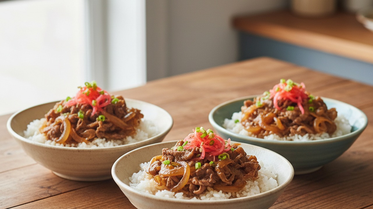 Gyudon Beef Bowl