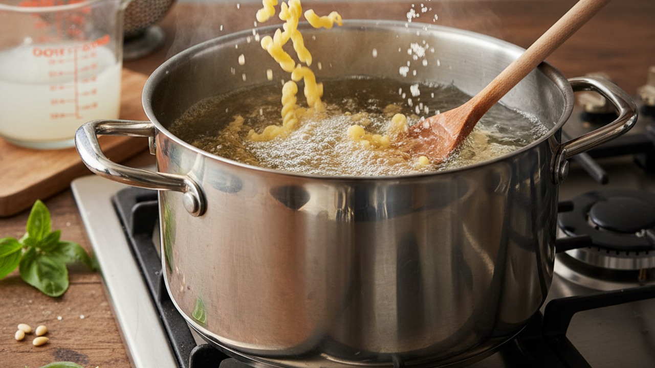 Cook the pasta