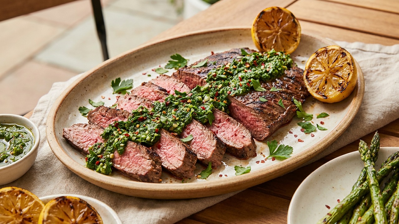 Chimichurri Flank Steak