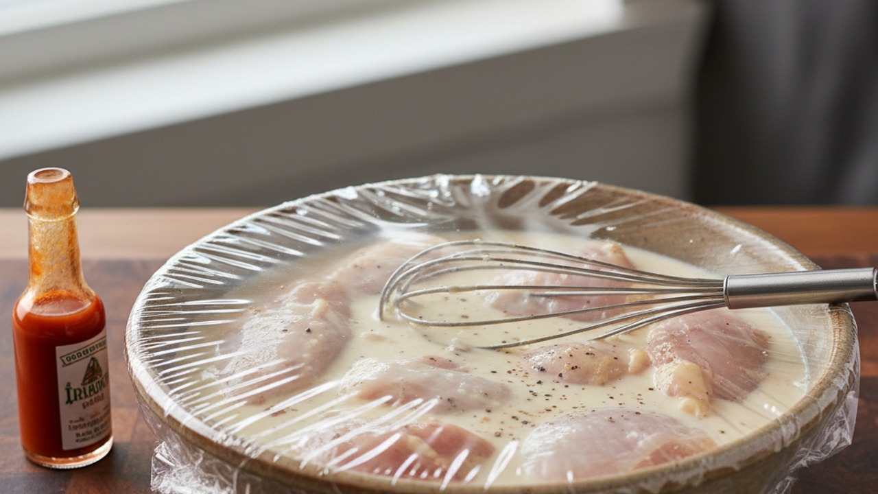 Marinate the chicken