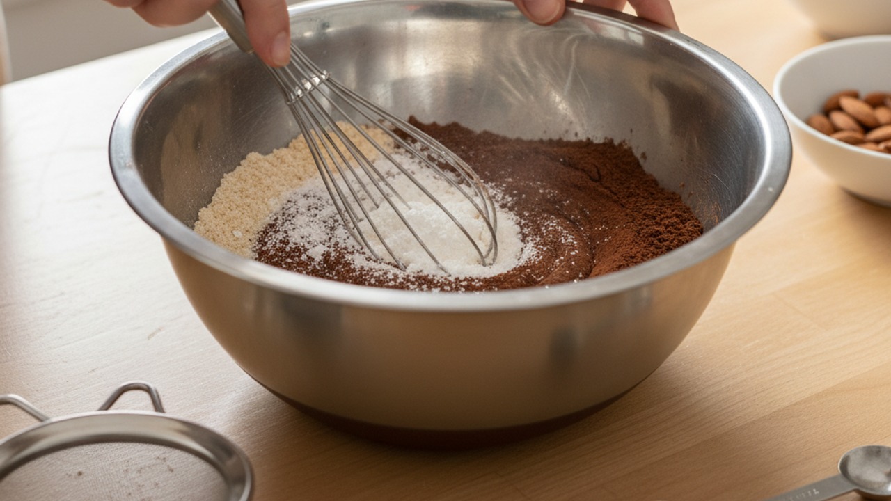 Whisk dry ingredients