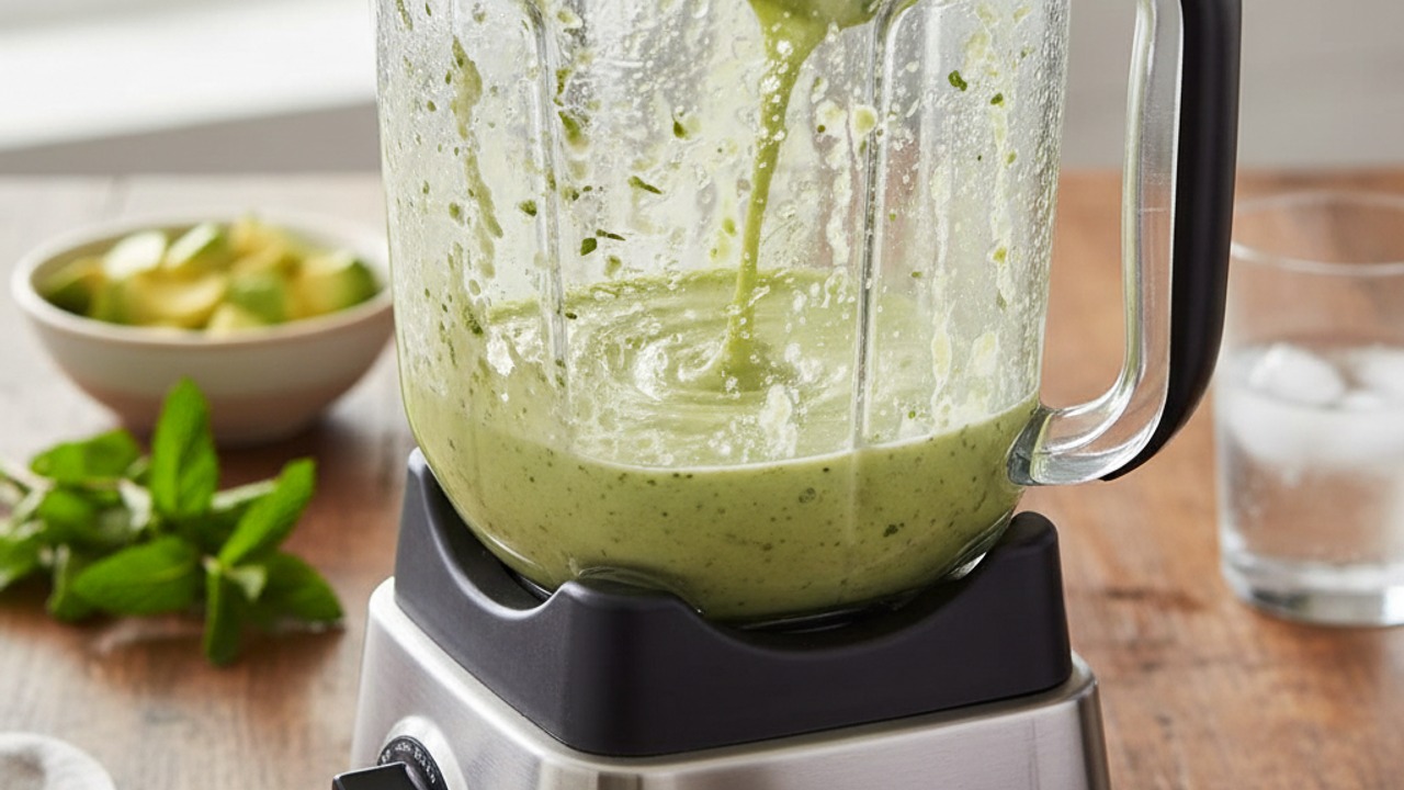 Blend until smooth