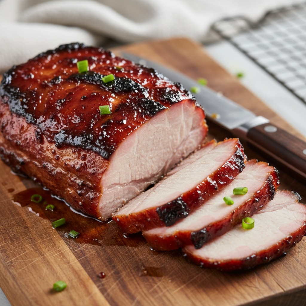 Finish, rest, and slice