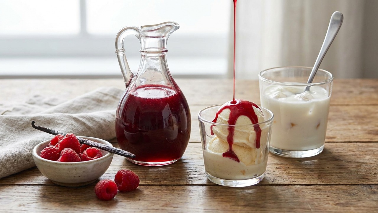Raspberry Vanilla Syrup