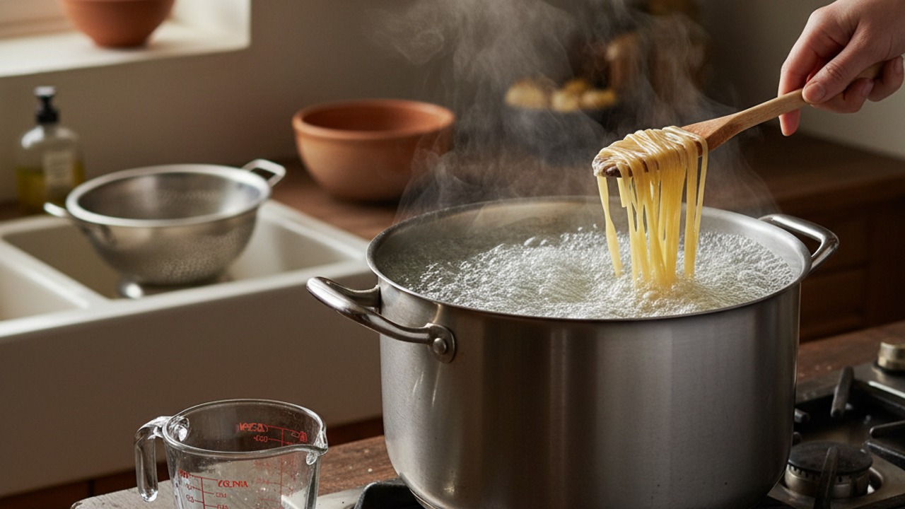 Cook the pasta