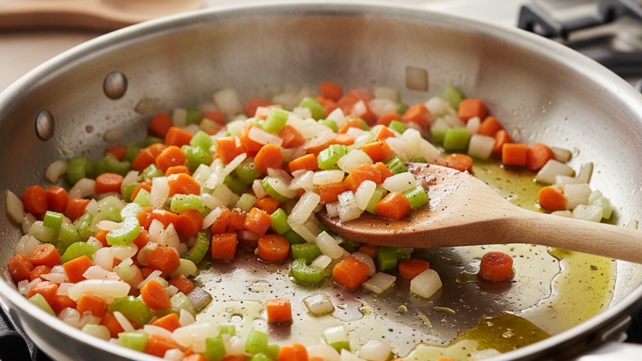 Soften the aromatics