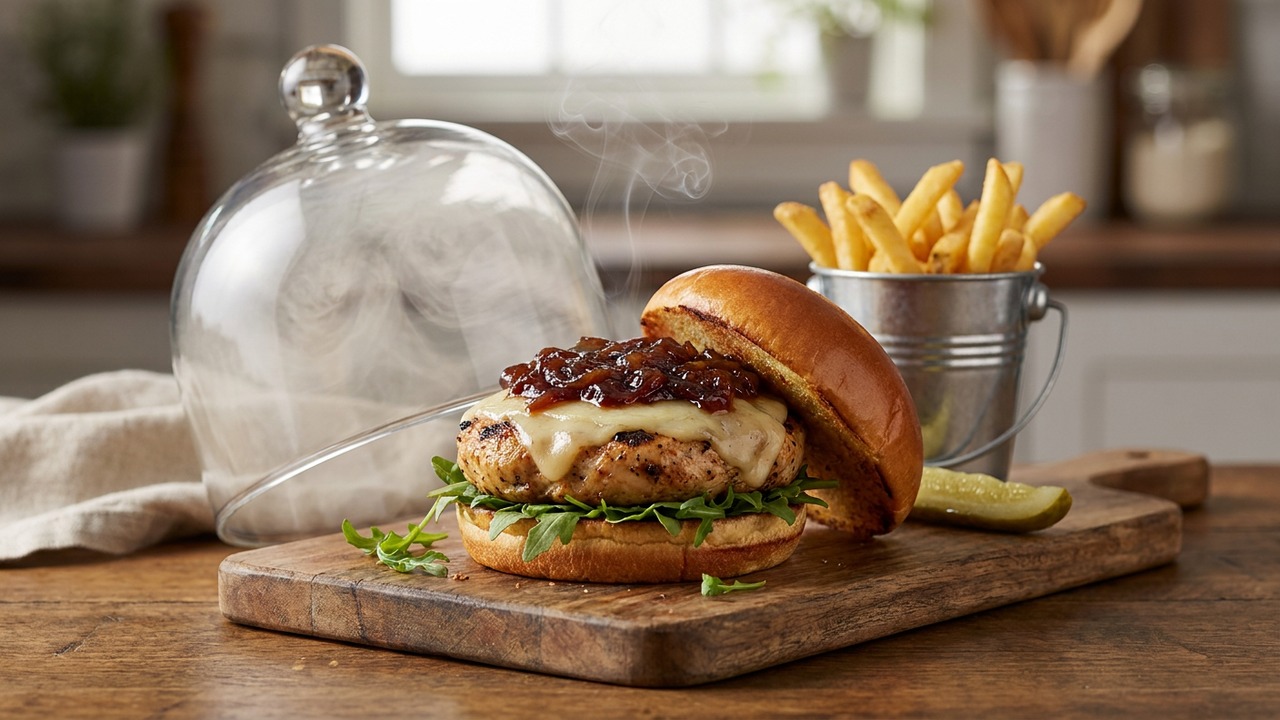 Smoked Chicken Burger