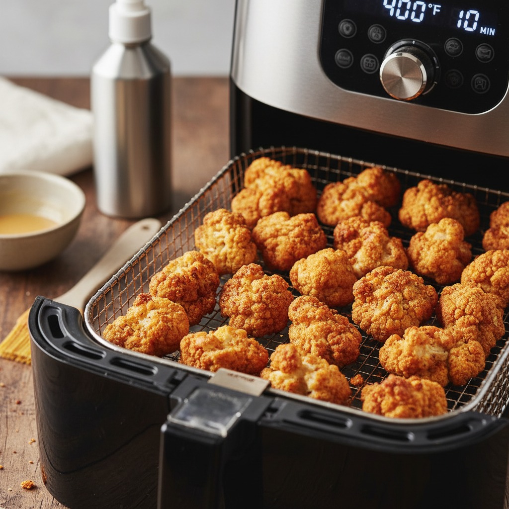 Air-fry until golden and crunchy