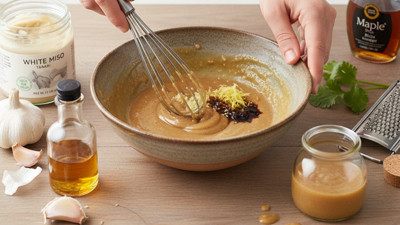 Make the miso glaze