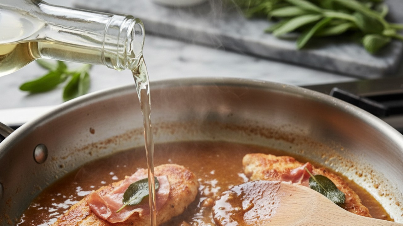Deglaze and make the pan sauce