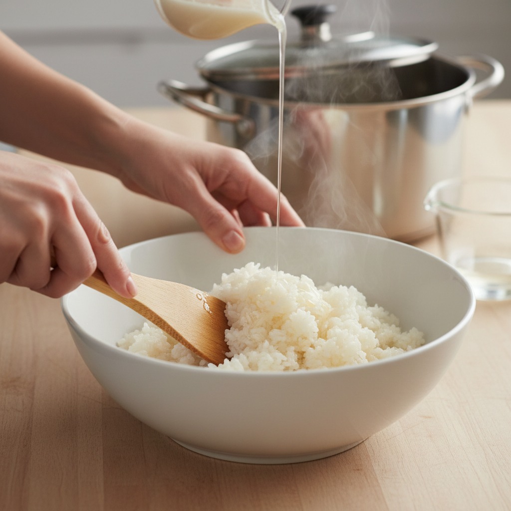 Cook and season the rice