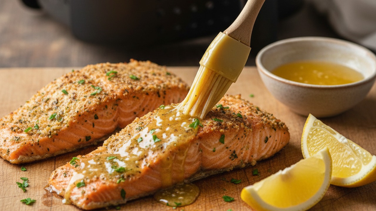 Brush with butter and serve