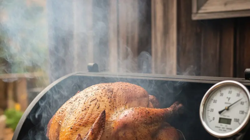 Cold start smoker and smoke at low heat