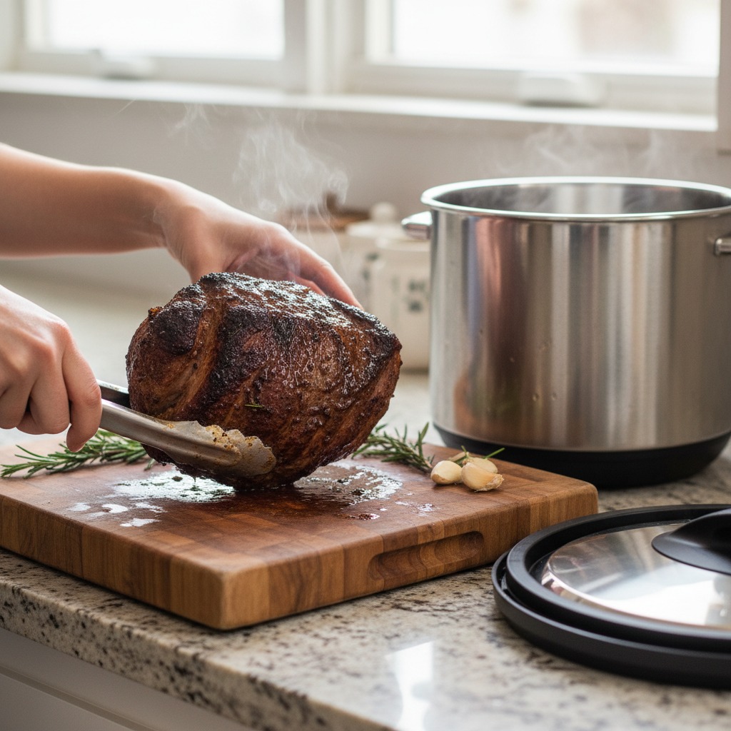 Pressure cook and release