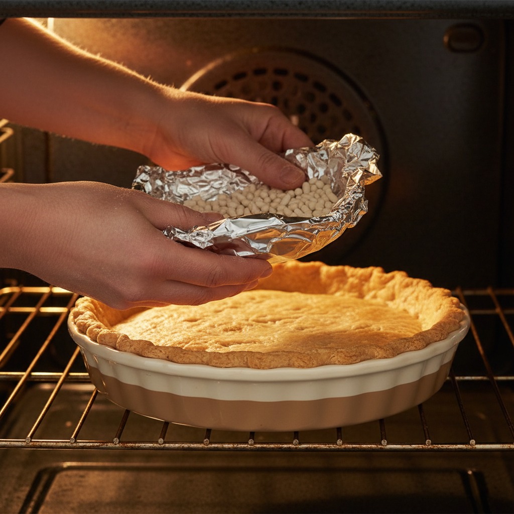 Prepare and blind-bake the crust