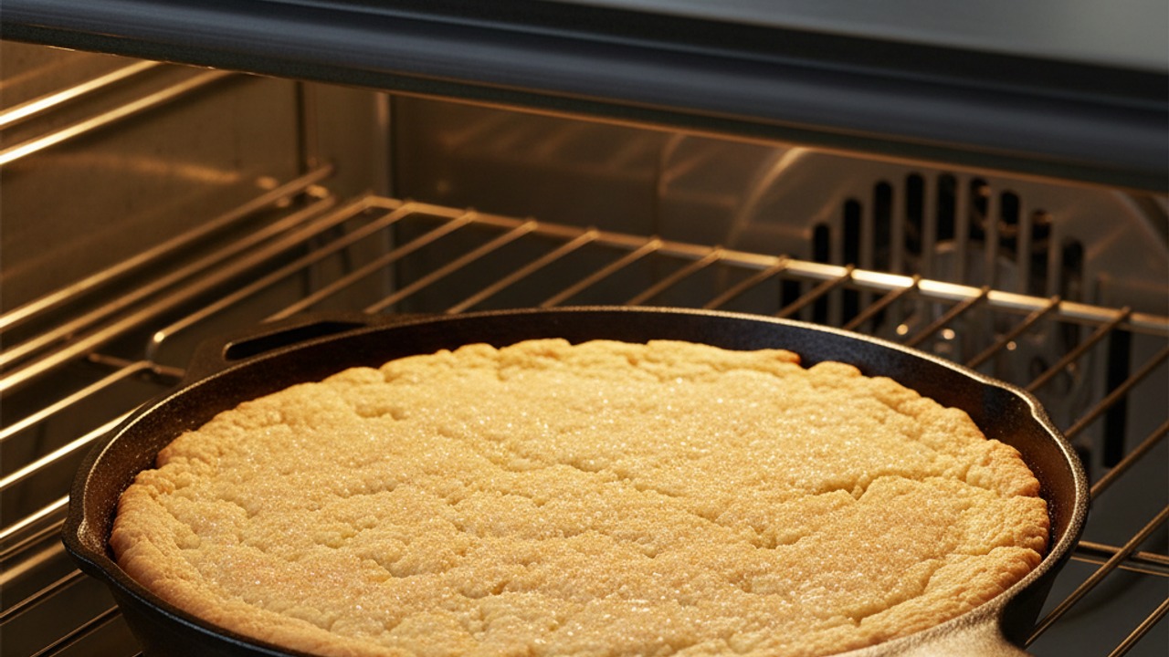 Bake until pale gold