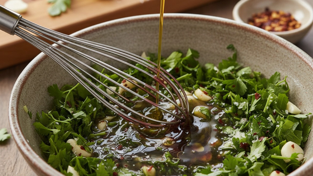 Make the chimichurri