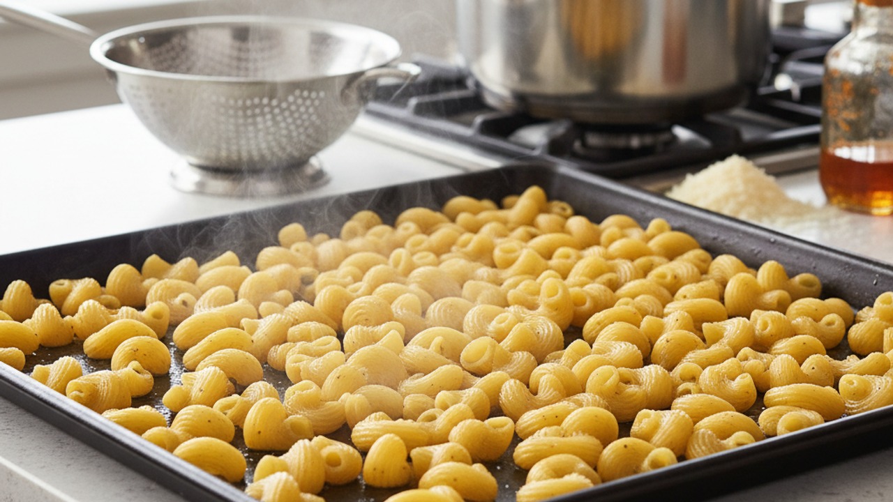 Cook and cool the pasta
