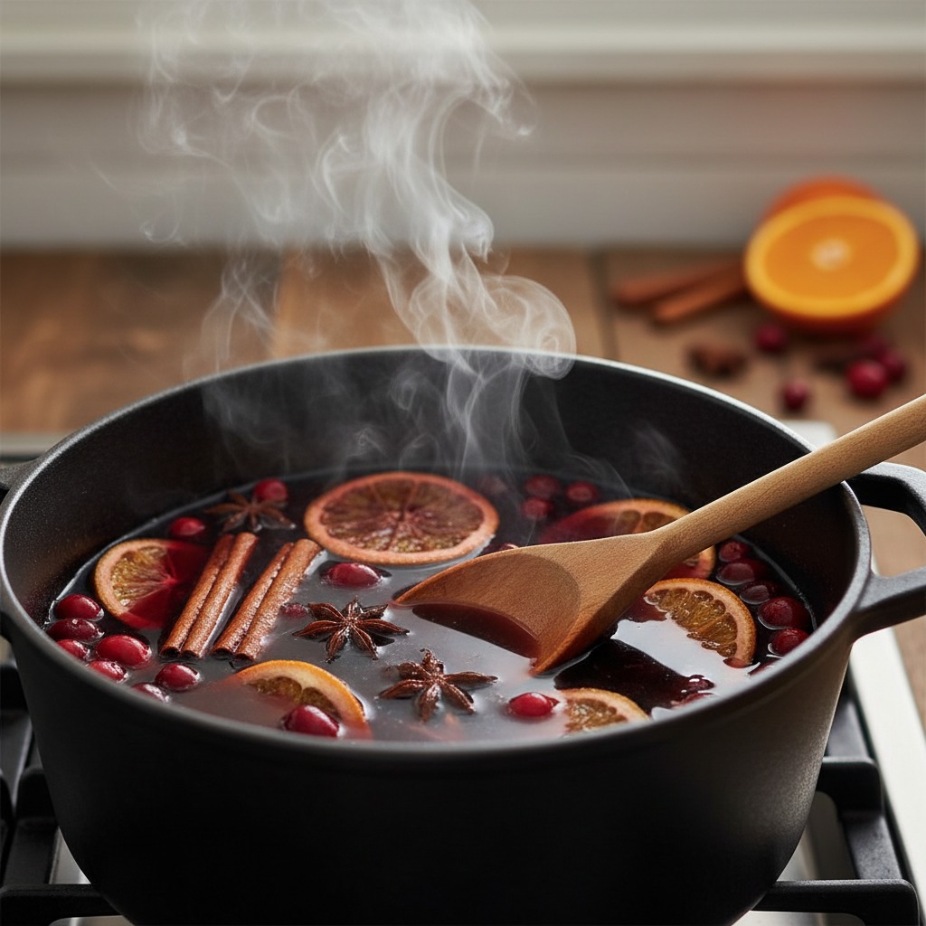 Stovetop method — gentle simmer