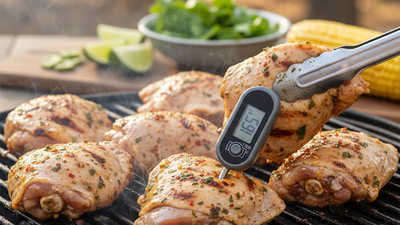 Grill the chicken