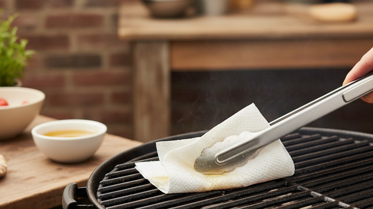 Preheat and oil the grill