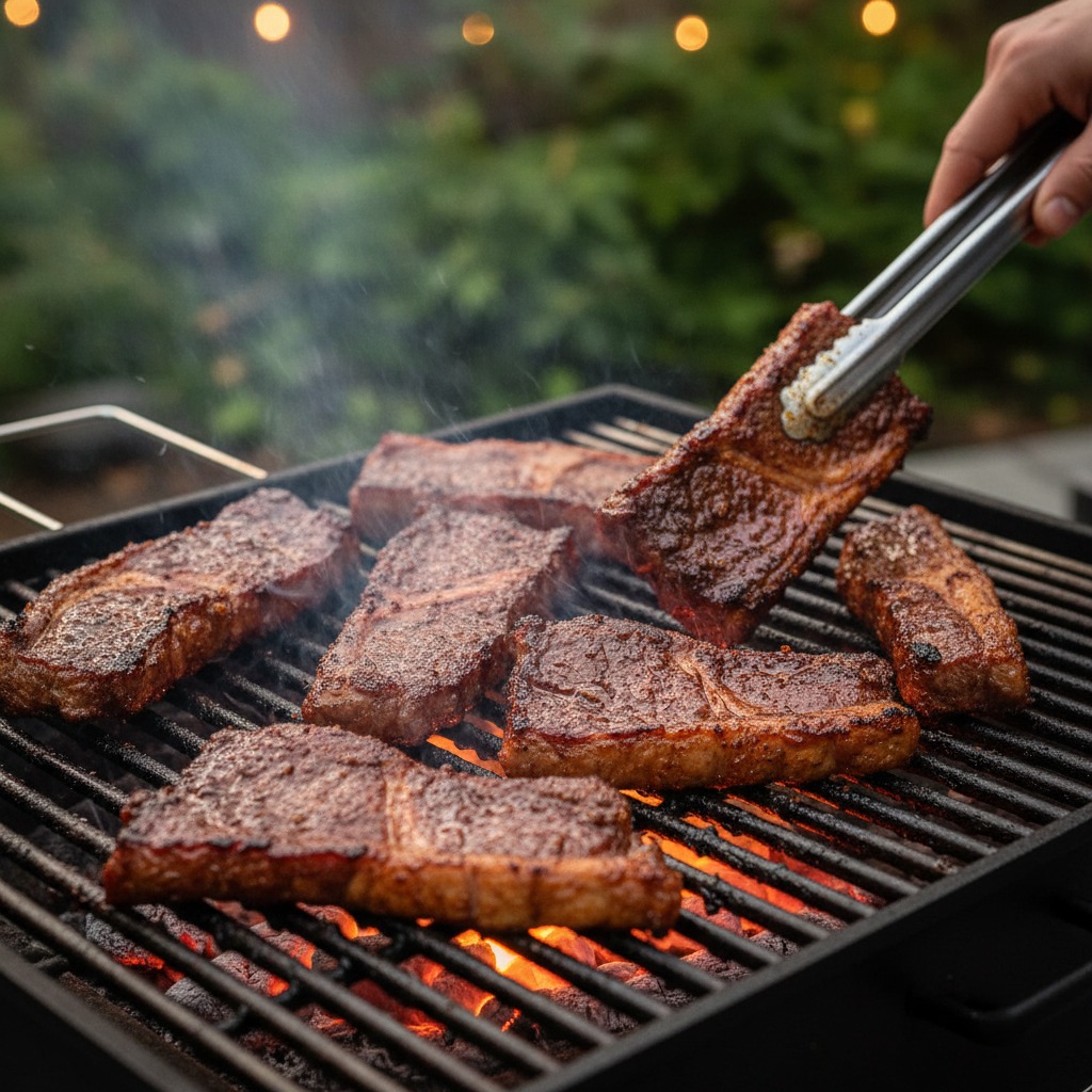 Grill the ribs
