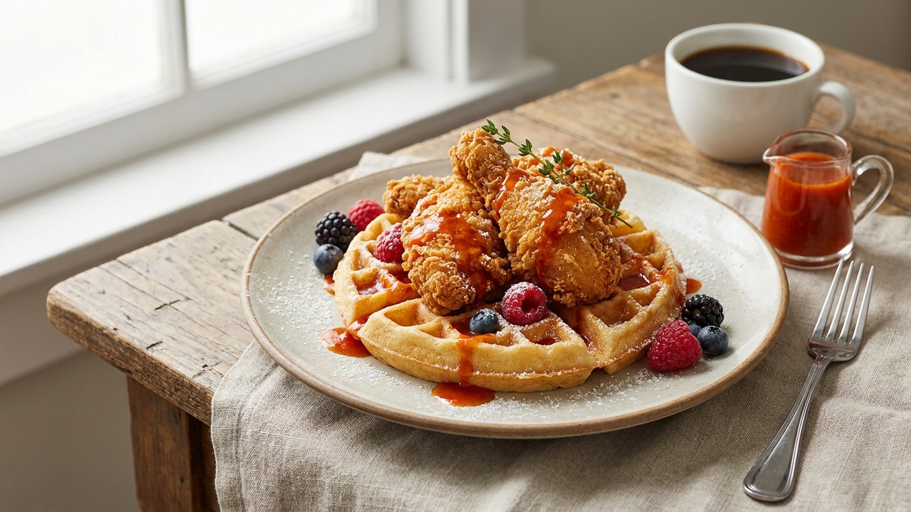 Chicken and Waffles