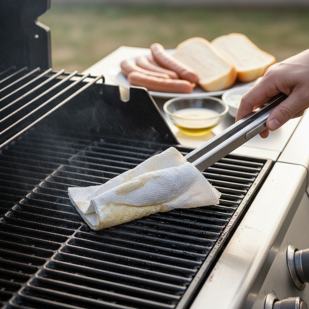 Prepare the grill