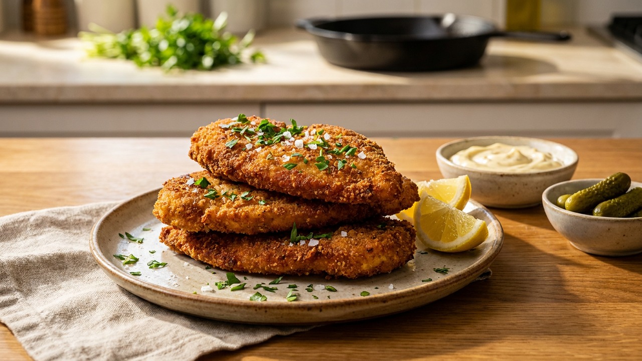Twice Fried Chicken Cutlets