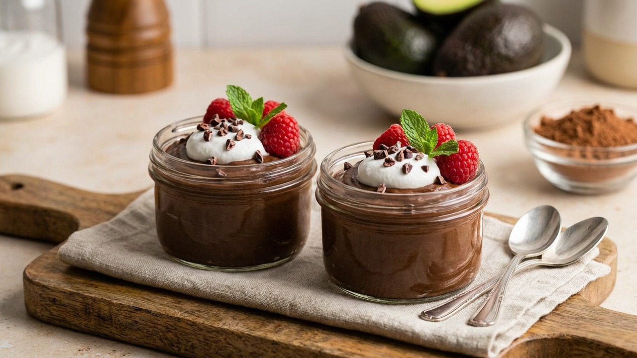 Keto Chocolate Avocado Mousse