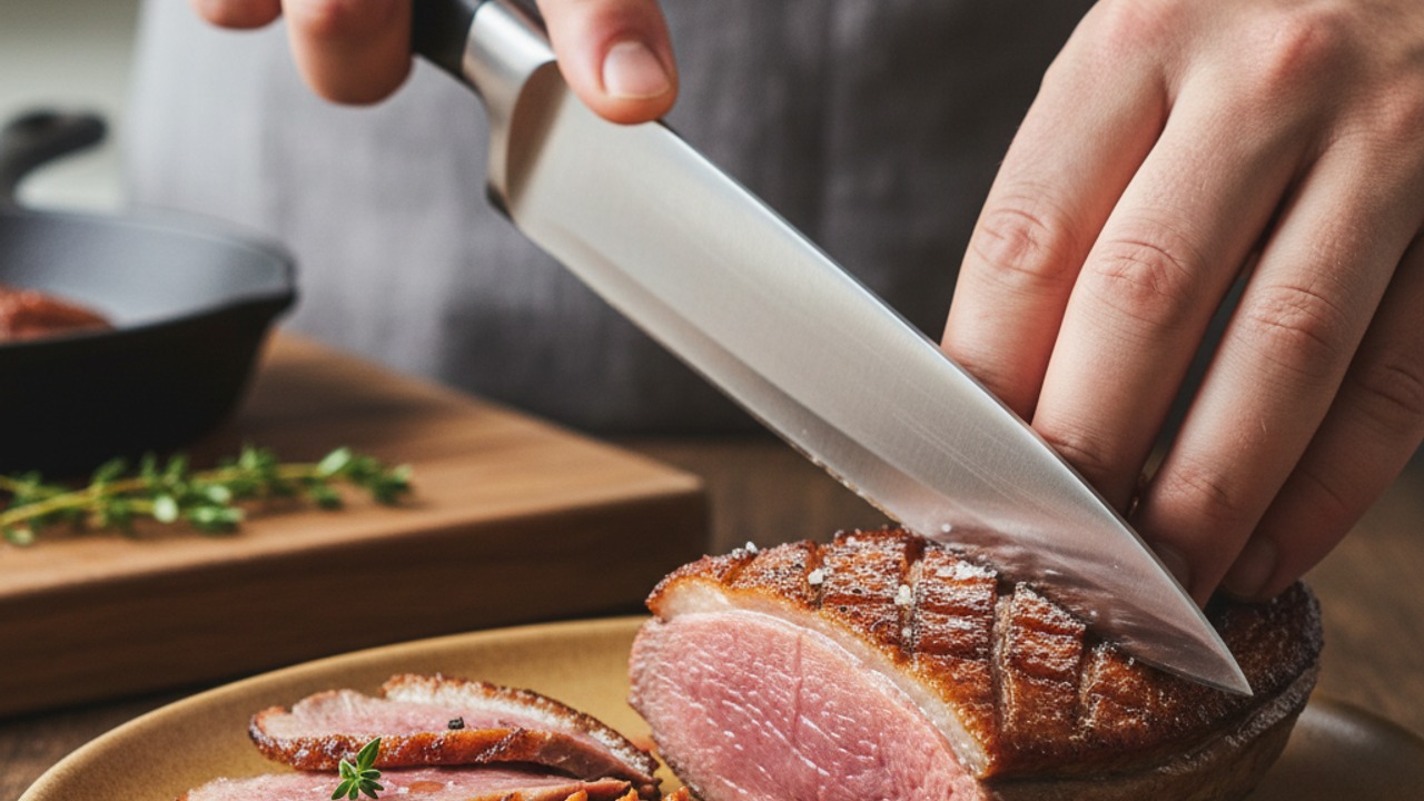 Slice the duck