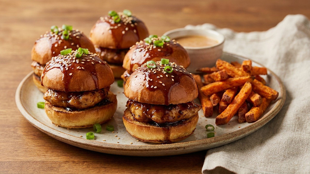 Air Fryer Chicken Sliders