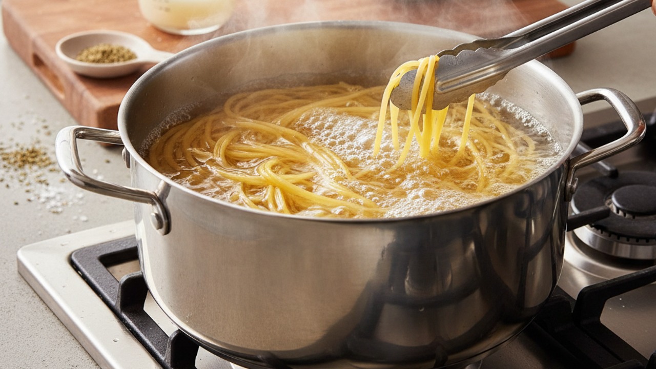Cook the pasta